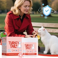 Turkey Tail Dog Mushroom Powder Gut Immune Allergy Lumps Supplement 100g 4.58OZ