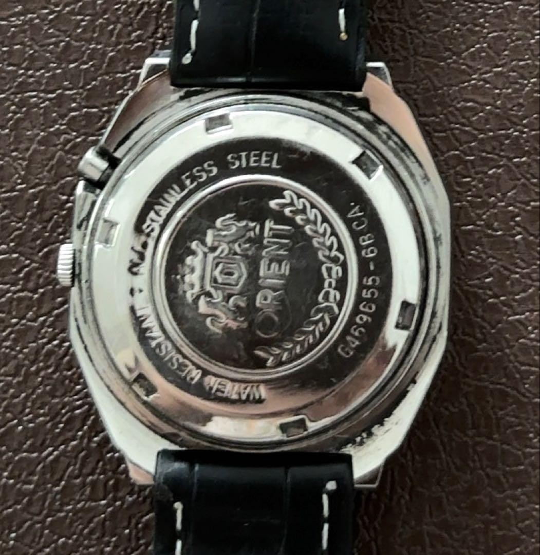 ORIENT Watch Mechanical Automatic Black Men's Wat… - image 4