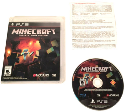 Minecraft - Playstation 3 Edition - Playstation 3 - PS3 Game Complete - Tested
