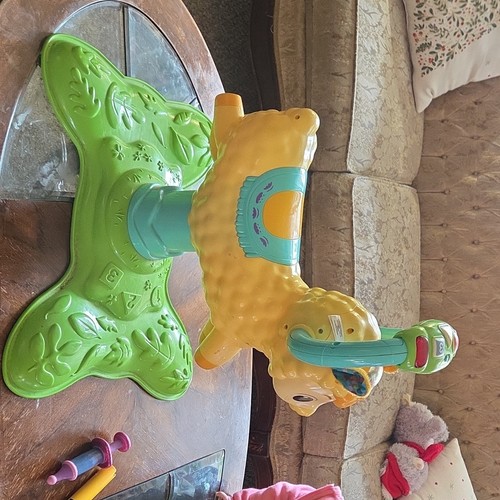 VTech Prance & Rock Learning Unicorn Activity Toy Yellow Green 12-36 Months