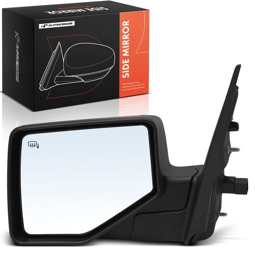 A-Premium Power Mirror w/Manual Fold Heated &Puddle Light Driver for Ford 06-10
