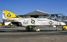 McDonnell Douglas F-4 Phantom II VF-92 Silver Kings Navy Mahogany WoodModel 1/48