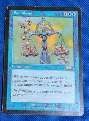 Equilibrium, Exodus, Magic the Gathering