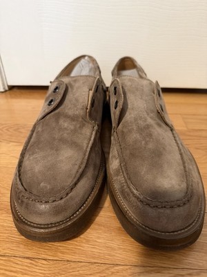 John Varvatos Size 11 Italian Calf Suede Leather Varick Deck Shoes Brand NEW