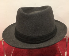 Stetson Fedora Hat Size 7 Royal Stetson Gray Black Hodapp's Clothing Madelia Mn.