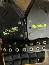 Riddell Power Volt Shoulder Pads Large