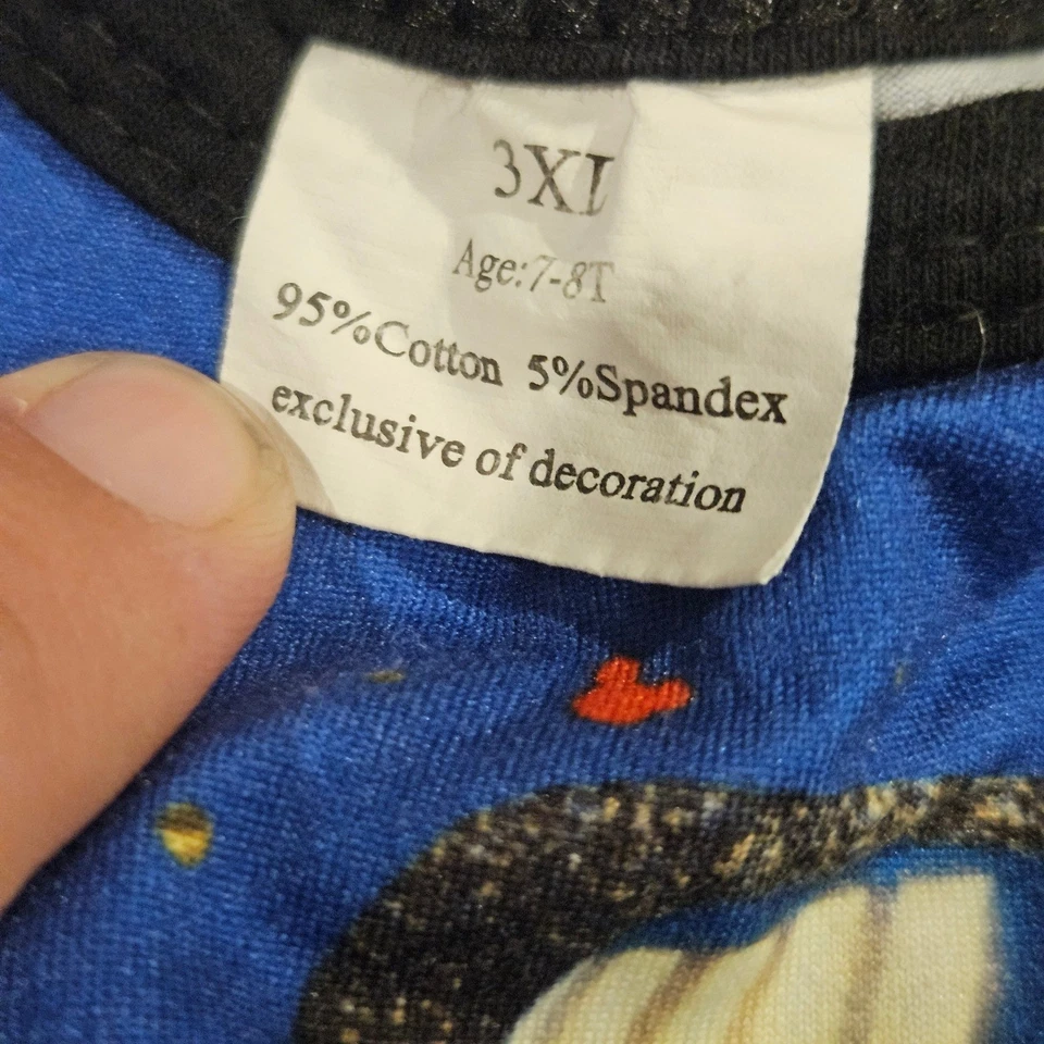 Disney Holiday Movies/Princess/Characters Blue twirl dress size 7/8 - Image 4 of 4