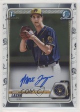 2020 Bowman Chrome Prospect Auto Max Lazar #CPA-ML Auto 0c4l