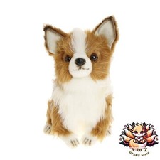 NEW Hansa Brown Fairway Wood Headcover Plush Animal Chihuahua Design BH8179