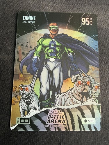 Bo Jackson Battle Arena 2026 Canine #CBF-638 Steel Colosseum Kenneth Walker SSP