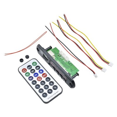 DC12V Car TF  2*15W WMA Power Amplifier MP3 Decoder Board Audio Module USB Radio