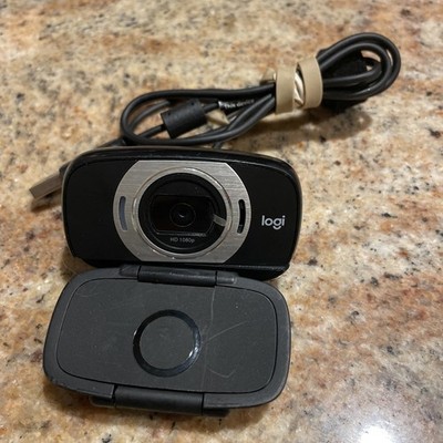 Logitech C615 Portable HD USB WebCam - Black 1080p With Tripod Mount Spot