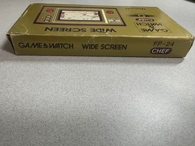 Box, With Manual Working Nintendo Game & Watch Chef FP-24