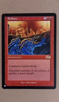 Bedlam #175, MTG The List Reprints, Regular English LP