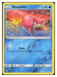 Slowpoke 12/68 Reverse Holo Hidden Fates Common
