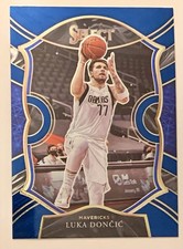 2020 Panini Select Luka Doncic Blue Concourse Parallel - ROY & 5 Time All Star!