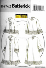 2006 Historical Costume Robes Sewing Pattern U-Pick Size 6-20 Butterick 4762 OOP