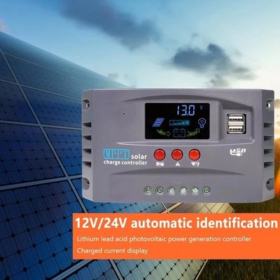 Hocheffizienter 30A MPPT Laderegler für 12V 24V Batteriemanagement