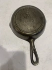 Vintage Refurbished Arc Logo Lodge #3 Cast Iron Skillet/ Raised Molders Mark
