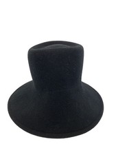 ENTWURFEIN Women's Free Wool Hat, Black, EE04-218