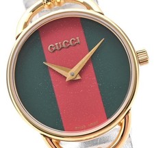 【NEAR MINT】 Vintage Gucci 6000.2.L Sherry Line Women's Quartz Watch From JAPAN