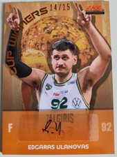 2024-25 H&C LKL Prime Basketball Cup Winner Auto Edgaras Ulanovas Zalgiris 14/15