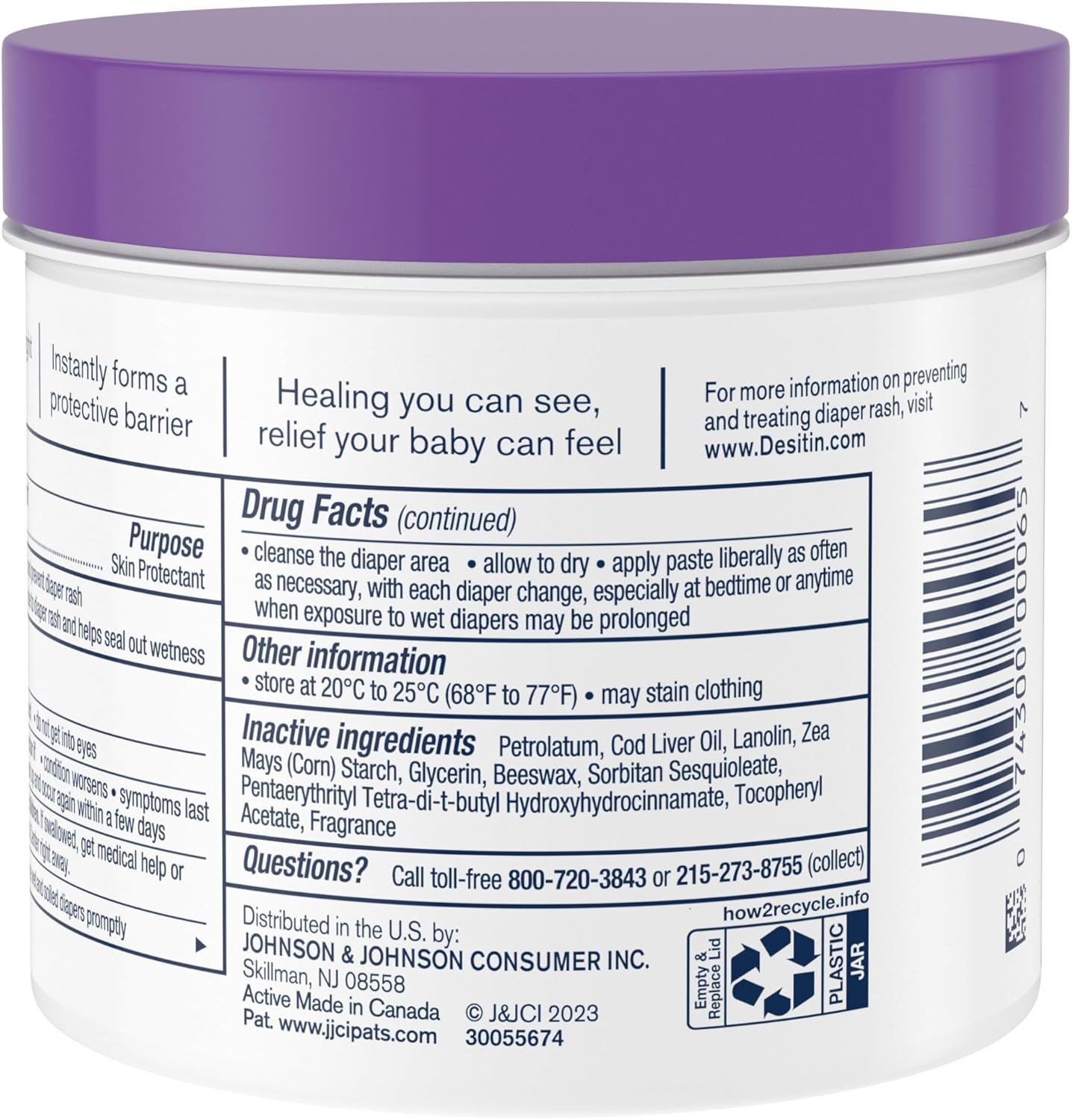 Maximum Strength Baby Diaper Rash Cream with 40% 1 Pound (Pack of 1)