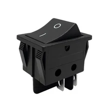 On/Off Boat Rocker Switch DPST 20A 125/250VAC Canal R Series Compatible with ...