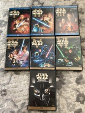 Star Wars DVD Episodes 1-6 Bonus DVD Fullscreen. Like New, W/Inserts.