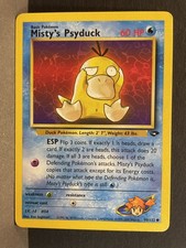 Pokemon Gym Challenge Set #90/132 Misty's Psyduck LP on eBay