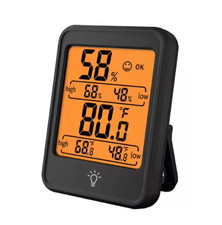 Max Min Room Thermometer Hygrometer Monitor Temperature Humidity Indoor