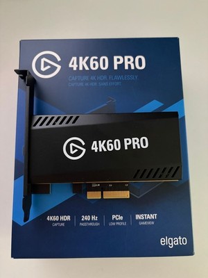 Elgato Game Capture 4K60 Pro MK.2 Capture Karte - Schwarz (10GAS9901)