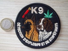 K9 écusson unité cynophile équipe canine