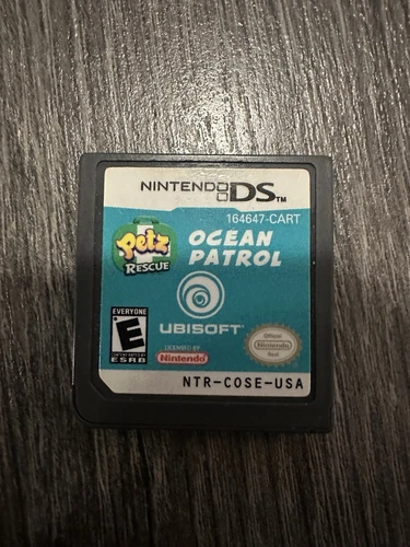 Petz Rescue: Ocean Patrol (Nintendo DS, 2008)