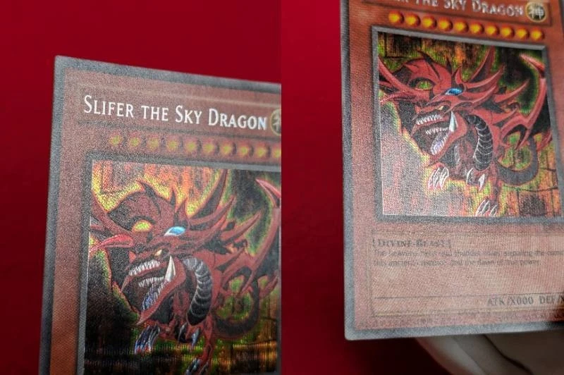 Yu-gi-oh Card GBI-001 -002 -003 Slifer The Sky Dragon Secret Rare Ra - Image 3 of 4