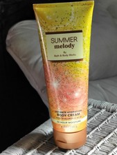 Bath Body Works Summer Melody 24hr Ultimate Hydration Cream 8oz Discontinued HTF