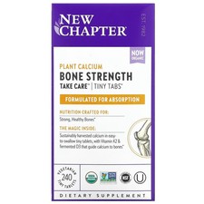 2 X New Chapter, Plant Calcium, Bone Strength...
