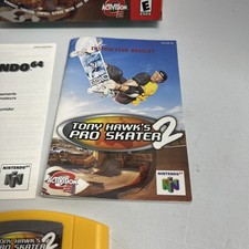 Tony Hawk's Pro Skater 2 Nintendo 64, 2001, Complete in Box - Tested