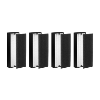 Nispira Air Purifier Filter for Blueair Sense+ Removes Smoke & More,  4 Pks
