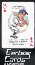 Phil Cavarretta 2022 Hero Decks Chicago Cubs Baseball Heroes Playing Cards #3D