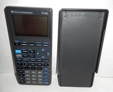 Texas Instruments TI-82 Graphing Calculator With Slide Cover TESTED WORKS