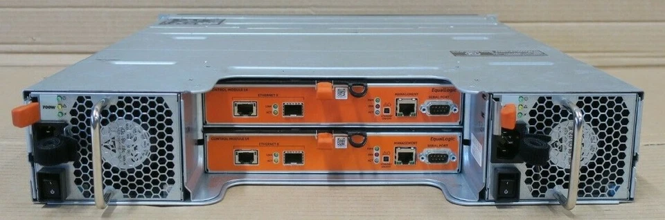 Dell EqualLogic PS6110X Virtualized iSCSI SAN Storage 2x 10Gb/10GbE Controllers - Image 2 of 3