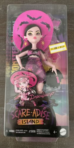 Monster High Scare-adise Island Draculaura Fashion Doll + Swimsuit New