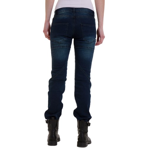 Women's Motorcycle Jeans Denim Protective Motorbike Pants Ladies Biker