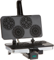Pizzelle Maker Iron Baker Italian Cookies / Waffle Non-stick Grids Pizzelle Maker Iron Baker Italian Cookies / Waffle Non-stick Grids