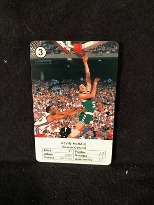 1988 Fournier Estrellas KEVIN MCHALE #3 (Ready To Grade!) 