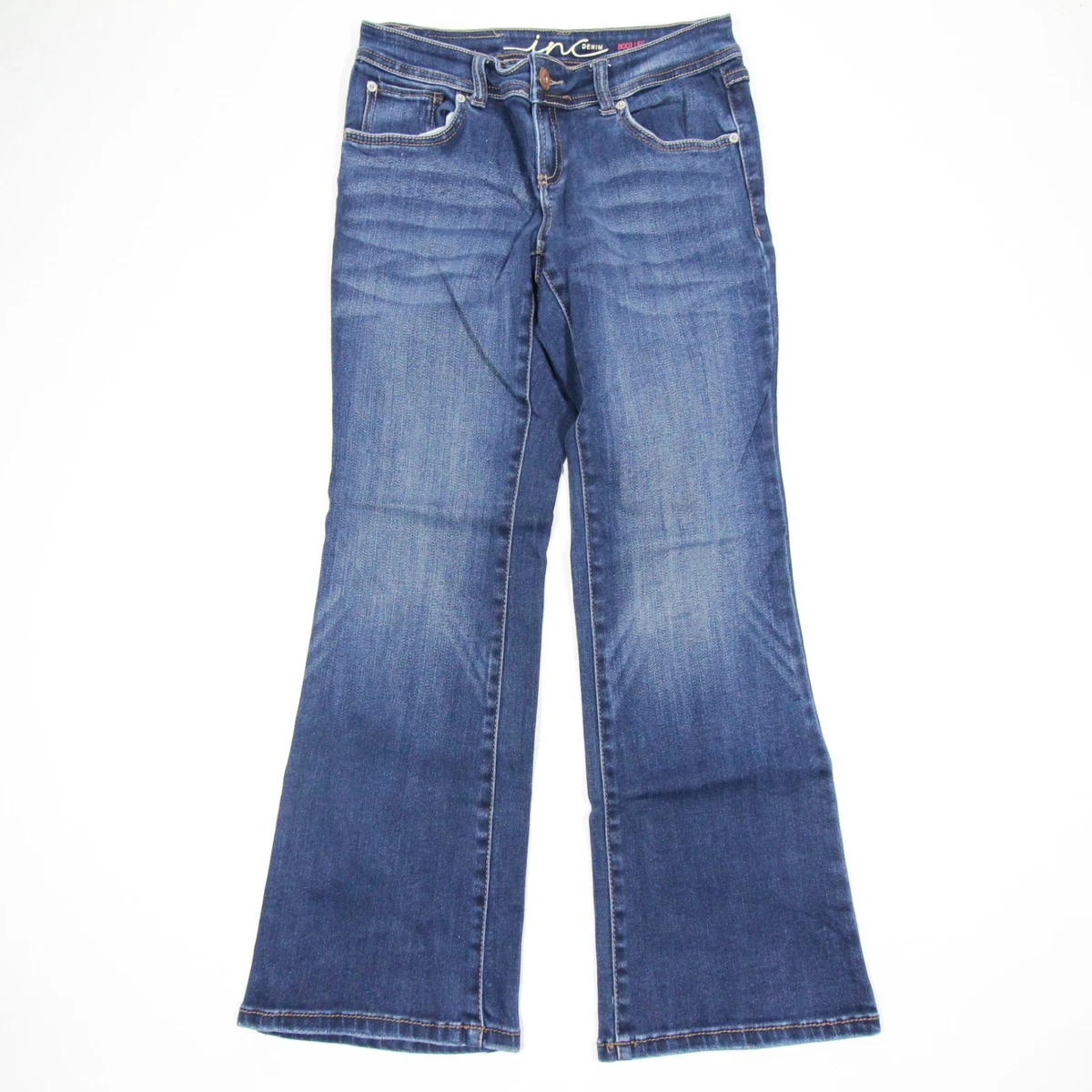 Inc denim boot leg curvy fit discount