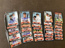 2007 FREDERICK KEYS MiLB TEAM SET 10 AUTOGRAPHS