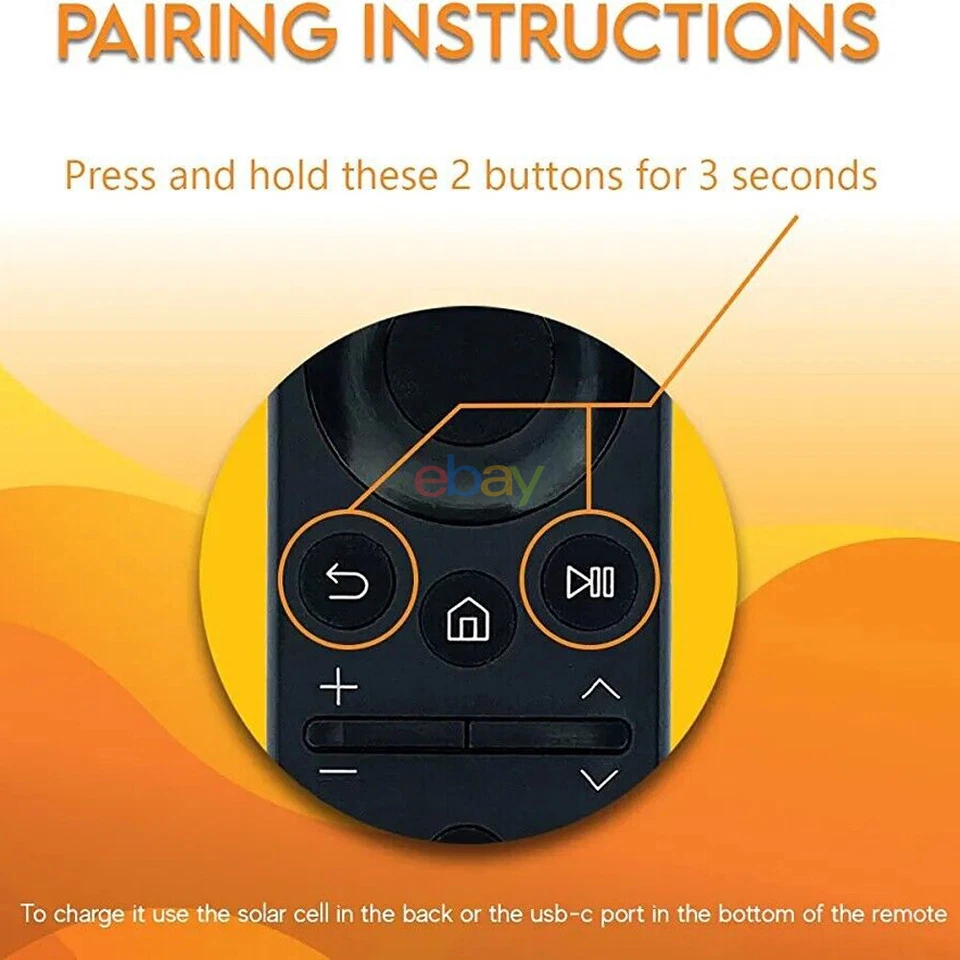 New BN59-01385A For Samsung Voice Smart TV Remote 2022 QN50Q80BAFXZX BN59-01242A - Image 4 of 4