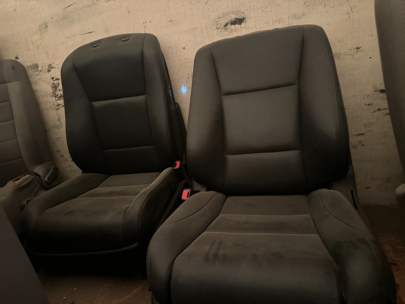 2013 2017 LEXUS LS460 FRONT LEATHER BLACK SEATS OEM FOR PARTS MOTORS